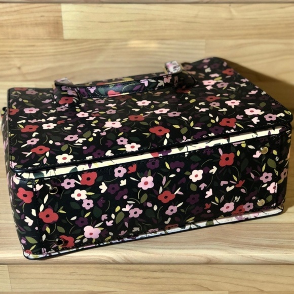 🔥NWT Kate Spade Reese Laurel Boho Floral Satchel - Picture 4 of 6